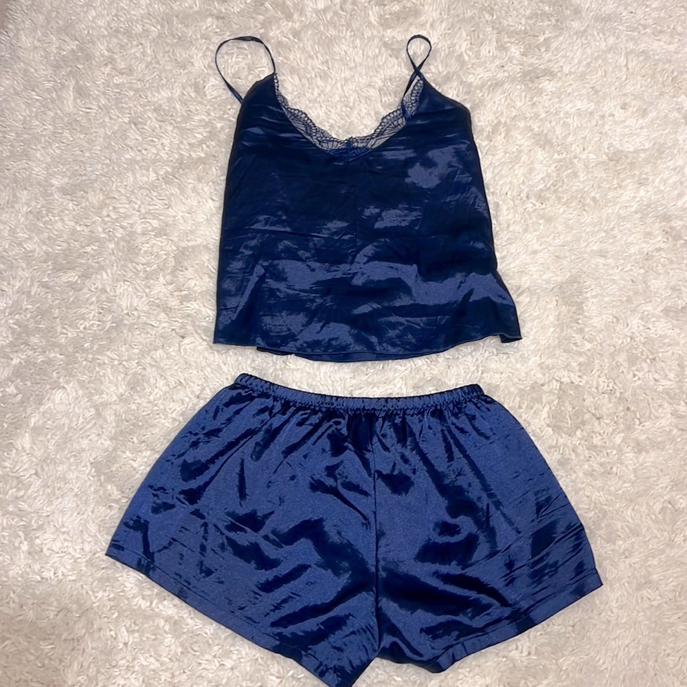 Sleepwear Set - Silky Navy